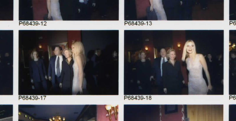 Illustration for article titled Clinton Presidential Library Releases New Photos of Harvey Weinstein From the 1990s